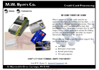 M.W. Byers Co. Credit Card Processing